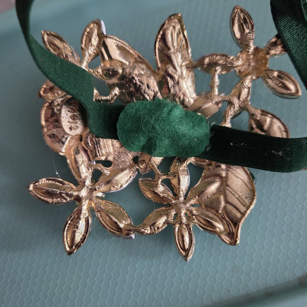 Tieks Pink and Green Floral Shoe Topper Limited Edition - Picture 4 of 4